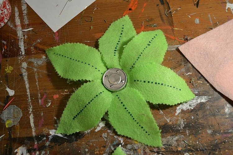 How to make a felt plant craft tutorial