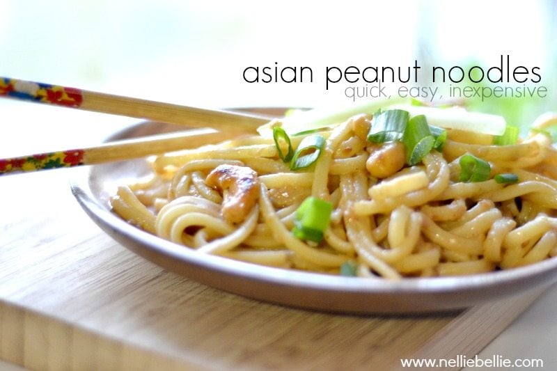 asian peanut noodle recipe