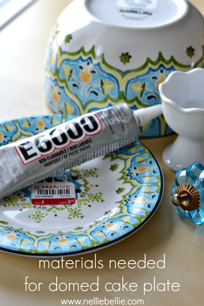 domed cake stand materials