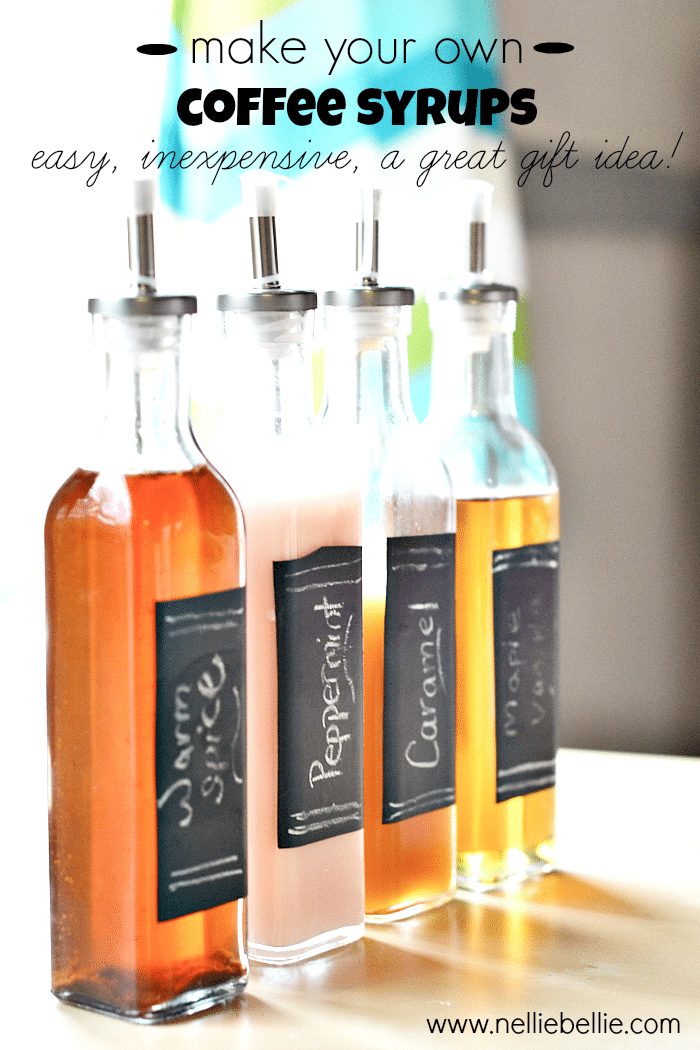 homemade coffee syrup recipes for your morning cup of coffee. Incredibly simple and delicious! homemade coffee syrup recipe