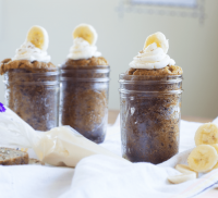 Mason Jar Browned Butter Banana Bread; more delicious than it sounds, less complicated. www.nelliebellie.com
