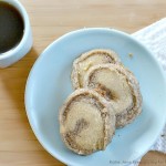 Super delicious vanilla espresso shortbread cookies