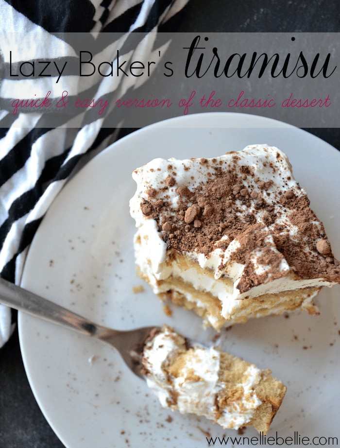 Easy Tiramisu cake , a recipe from NellieBellie