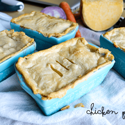 Delicious individual pot pies from nelliebellie.com