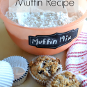 homemade muffin mix.