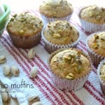 Delicious and easy (relatively) pistachio muffins from nelliebellie.com