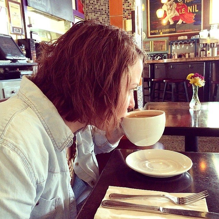 The Thai coffee at Barbettes is pretty delicious!