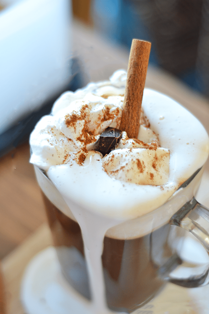 easy mexican coffee recipe is a delicious coffee treat to make at home! Non-alcoholic!