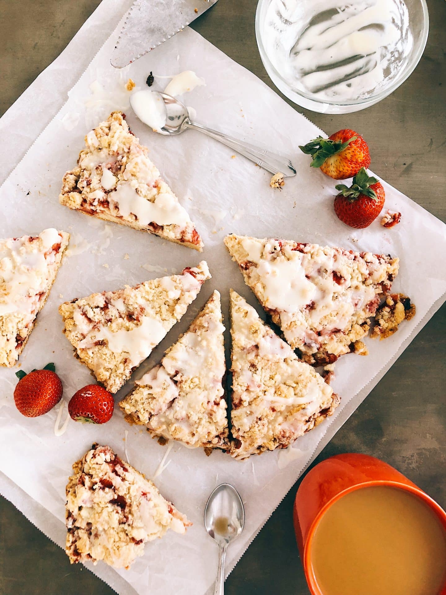 Strawberries and Cream Scone recipe
