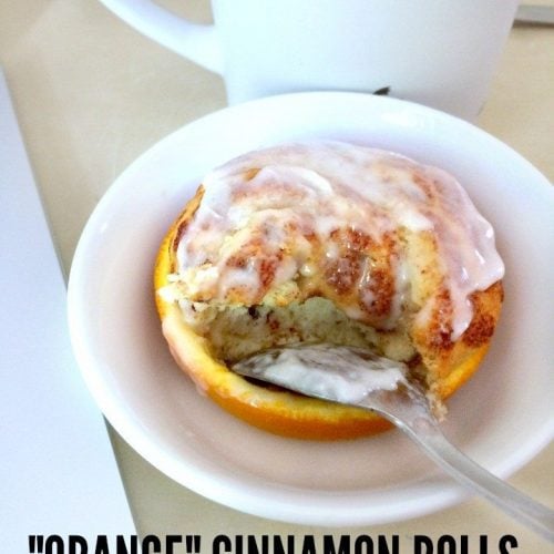 Make cinnamon rolls in an orange? Yes!! So easy and fun!