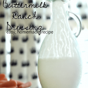 Homemade ranch dressing that is the easiest version you've ever seen!