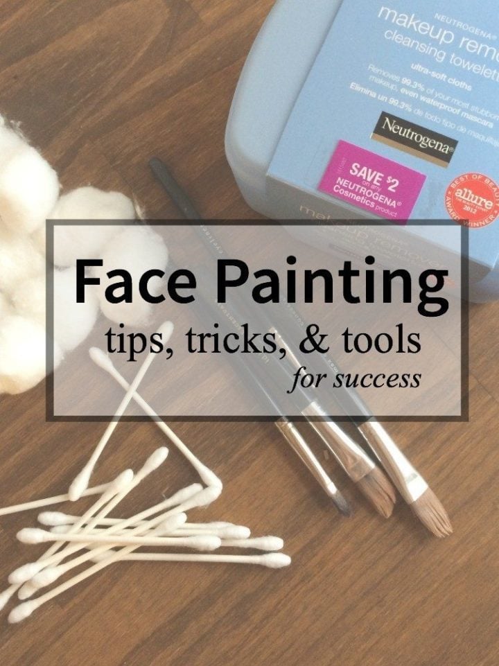 Face painting tips, tricks, and tools