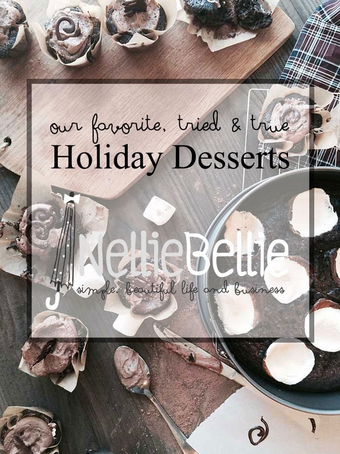 our tried and true holiday dessert recipes