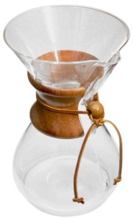 The chemex is a great way to make coffee for cold-brew iced coffee recipes