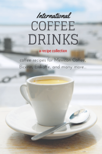 A collection of delicious international coffee drinks including full easy recipes. Yum! |nelliebellie.com