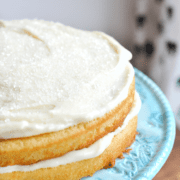 Homemade White Cake from Scratch