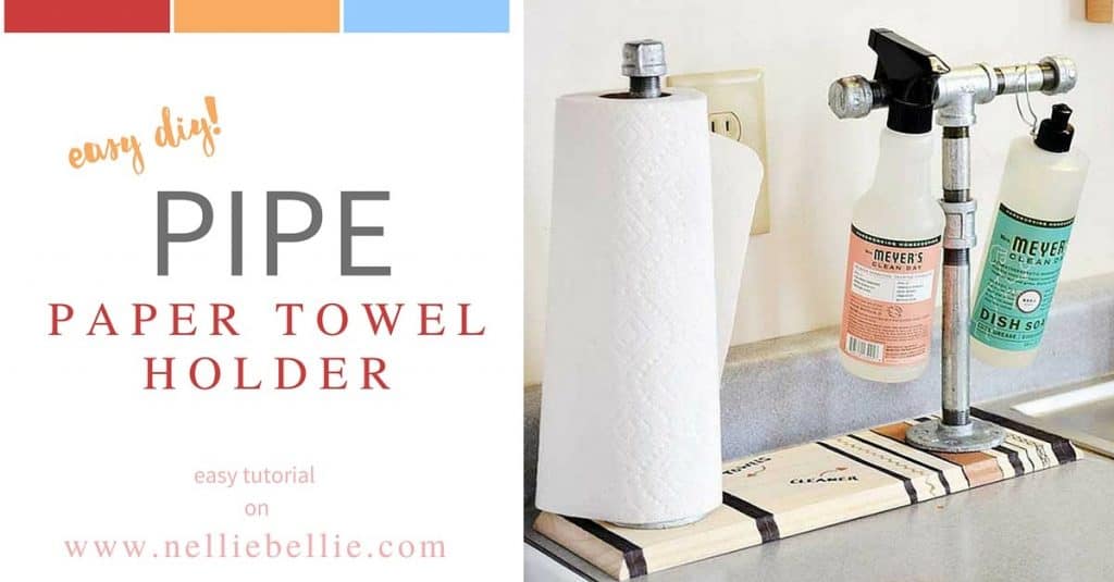 Kitchen Sink Cleaner >> DIY paper towel holder | Make your own paper towel holder in no time! Kitchen Sink Cleaner >> DIY paper towel holder | Make your own paper towel holder in no time!