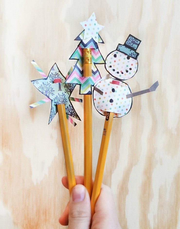 pencil-toppers-a-christmas-version-with-tutorial