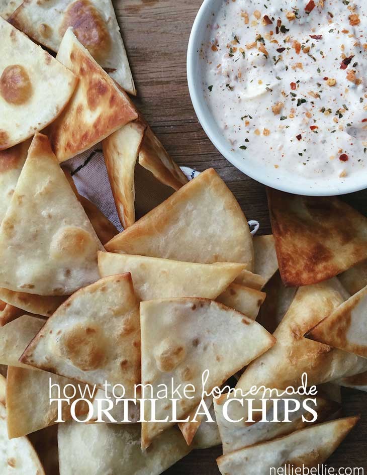 how to make homemade tortilla chips
