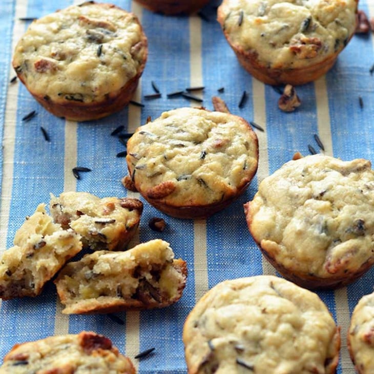 Wild Rice Banana muffins are a fun, unique twist on the traditional banana bread.