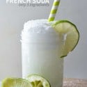 only 3 ingredients to make this creamy and refreshing French Soda