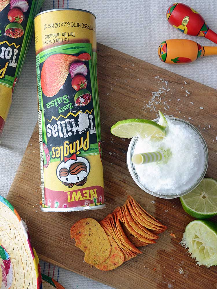 French sodas are incredibly easy to make, and are a refreshing drink for anytime. This coconut and lime french soda is absolutely delicious! Pair it with some delicious Pringles® and you've got a great snack! #PringlesAirDip #ad