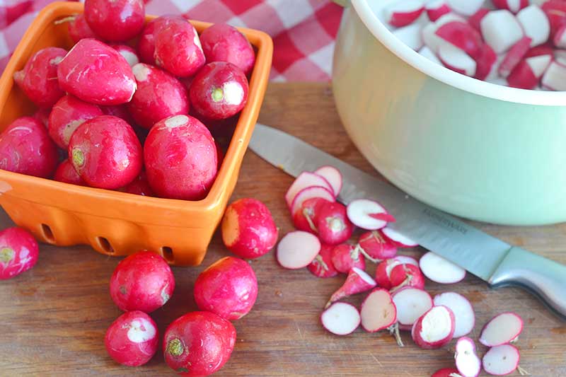 Creamy Radish soup recipe is easy, fast, and a great way to use the spring veggie!