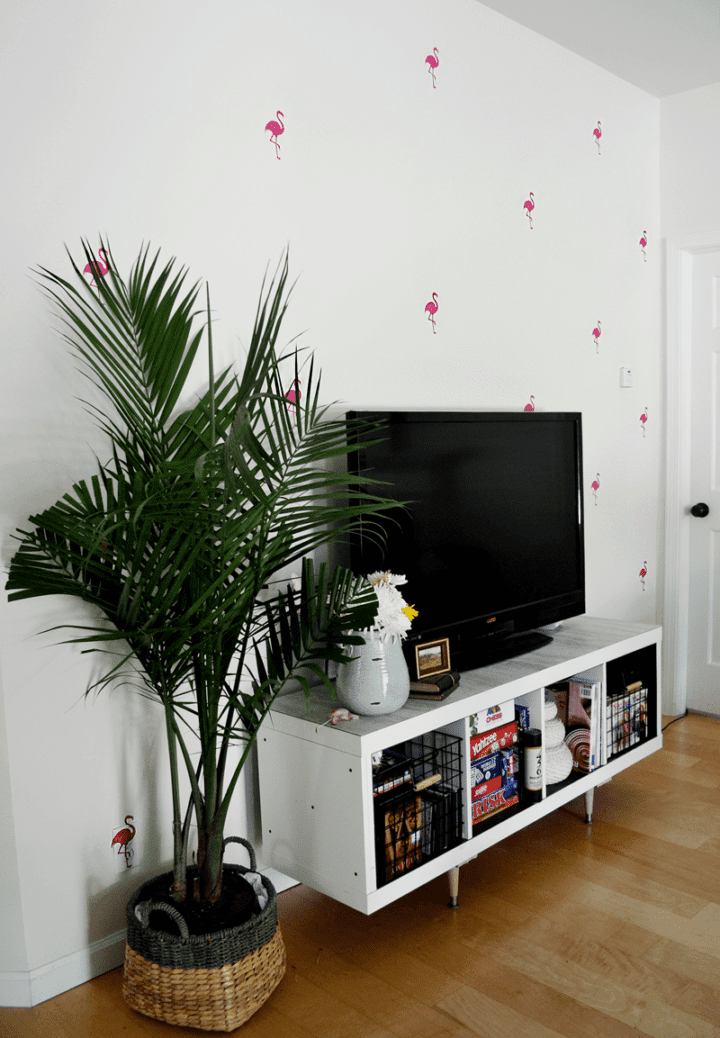flamingo wall decals from Urban Walls.