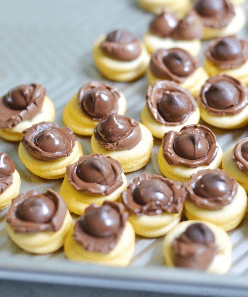 mini peanut butter chocolate cracker crackers ⋆ NellieBellie