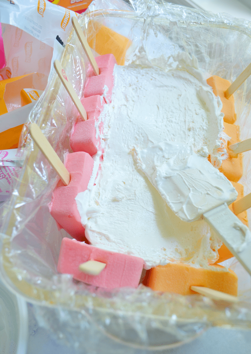 3 ingredient sorbet cake ⋆ NellieBellie