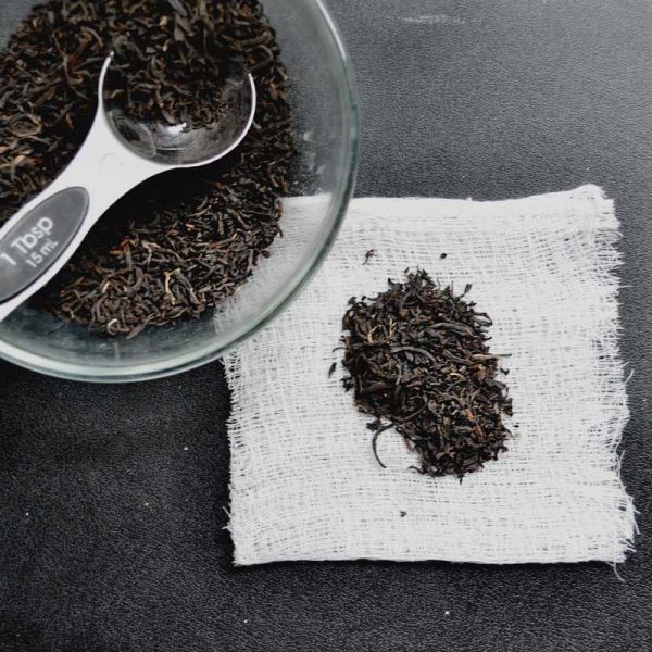 How to make tea bags from coffee filters or cheesecloth easy tutorial!