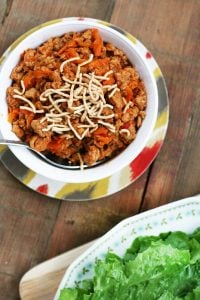 Teriyaki Turkey Lettuce Wraps (Paleo & Gluten Free!)