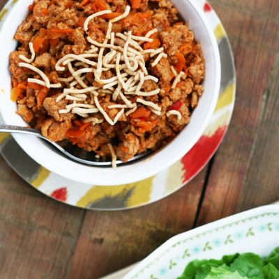 Teriyaki Turkey Lettuce Wraps (Paleo & Gluten Free!)