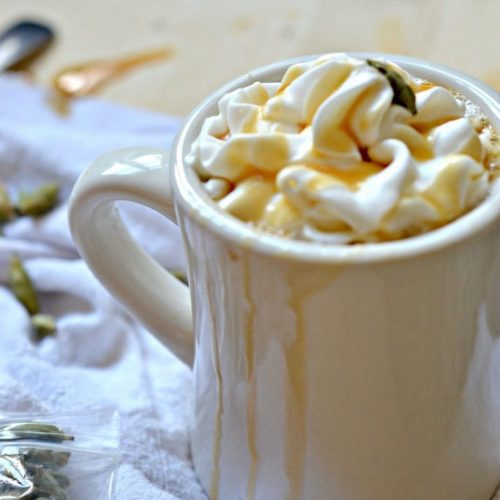 Caramel Cardamom Latte
