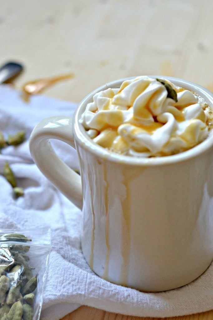 Caramel Cardamom Latte