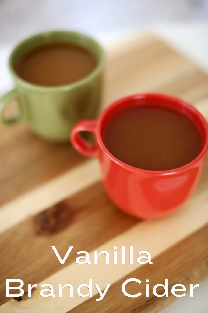 Vanilla Brandy Cider is a tasty fall cocktail that will warm you up on even the chilliest of days!