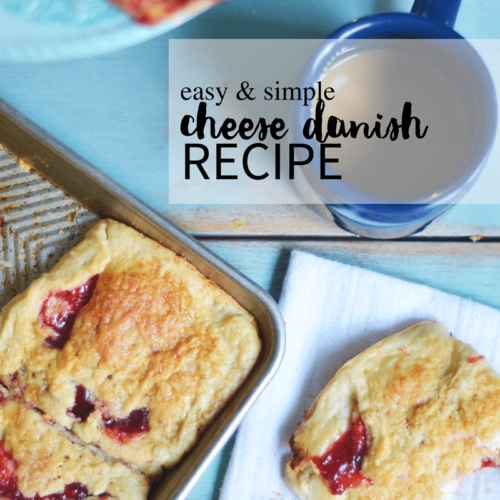 easy cheese danish recipe that you will make again and again. Buttery dough and creamy cheese filling.