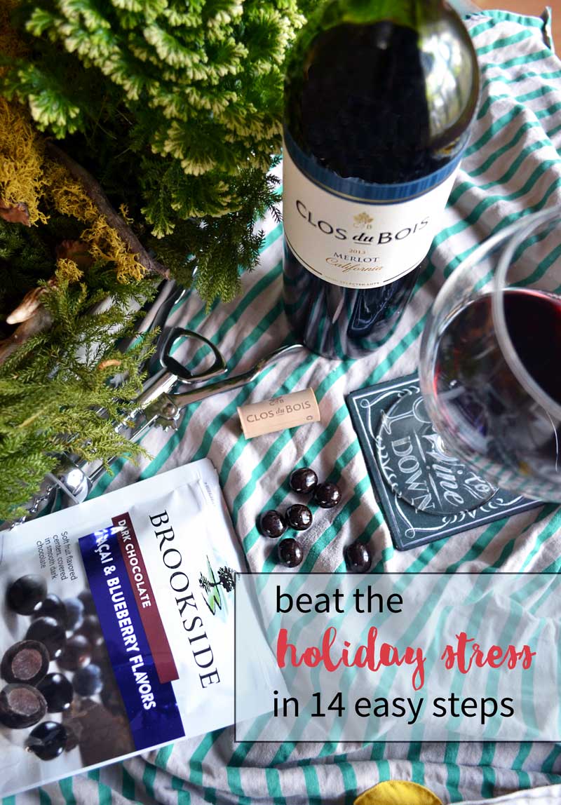 14 ways to beat the holiday stress.