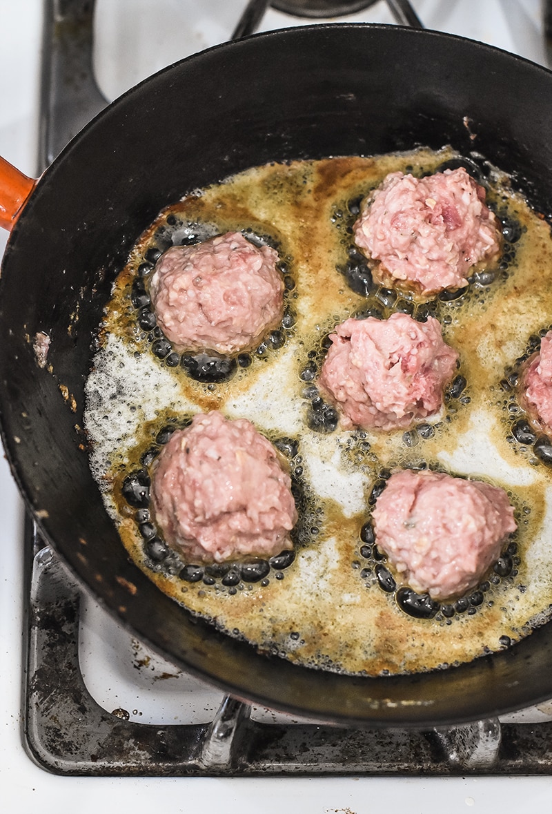 old-fashioned swedish meatballs recipe. Authentic!