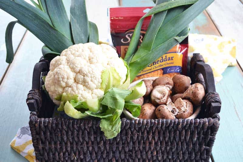 Chopped at Home challenge basket ingredients