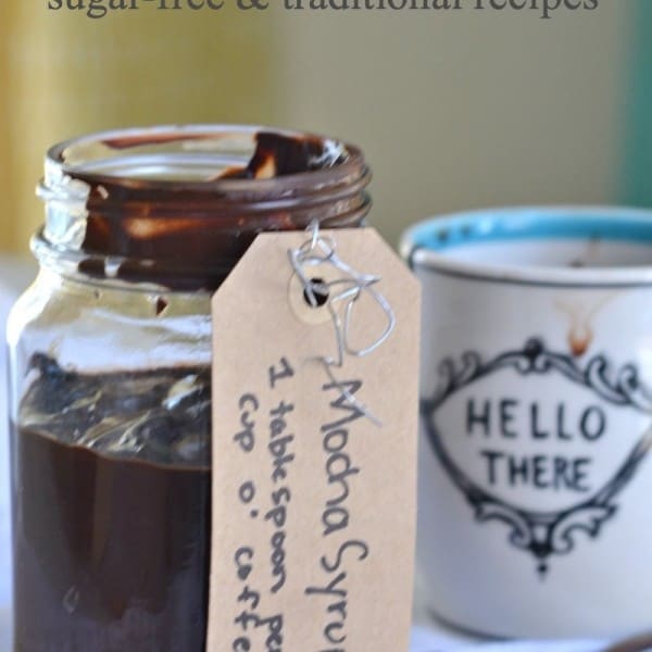 Make your own mocha syrup. Easy recipe for delicious homemade mochas