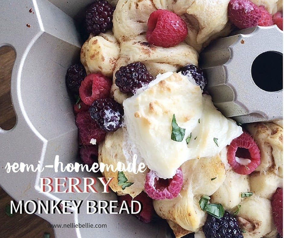 Berry Monkey Raspberry Berry Cinnamon Roll Monkey Bread Recipe