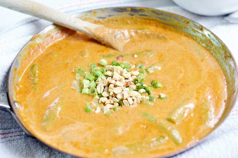 Thai Peanut Curry Sauce Recipe ready in 15 minutes!