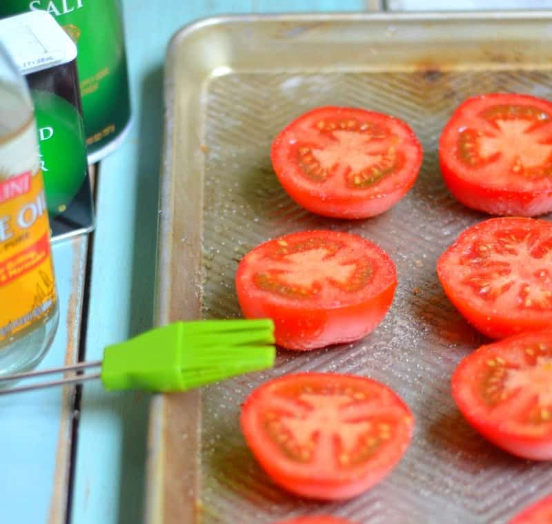 mozzarella roasted tomatoes 2