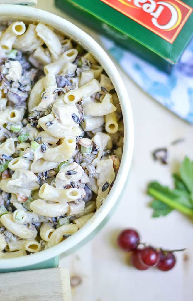 Minnesota Wild Rice Pasta Salad Recipe NellieBellie's Kitchen