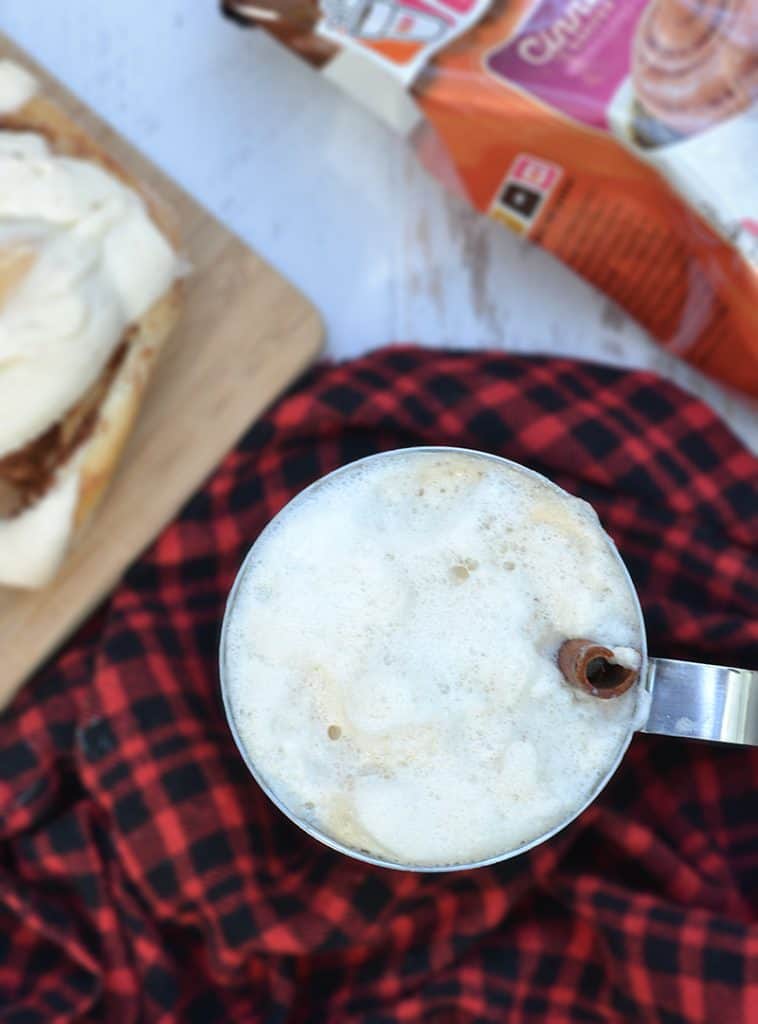 Make a Paul Bunyan latte, whip up a stack of pancakes, and enjoy an afternoon with your family... Minnesota style. A delicious Maple Cinnamon latte!