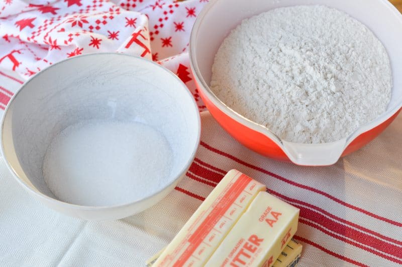 Classic 3-Ingredient Shortbread Cookies - the 3 ingredients you need