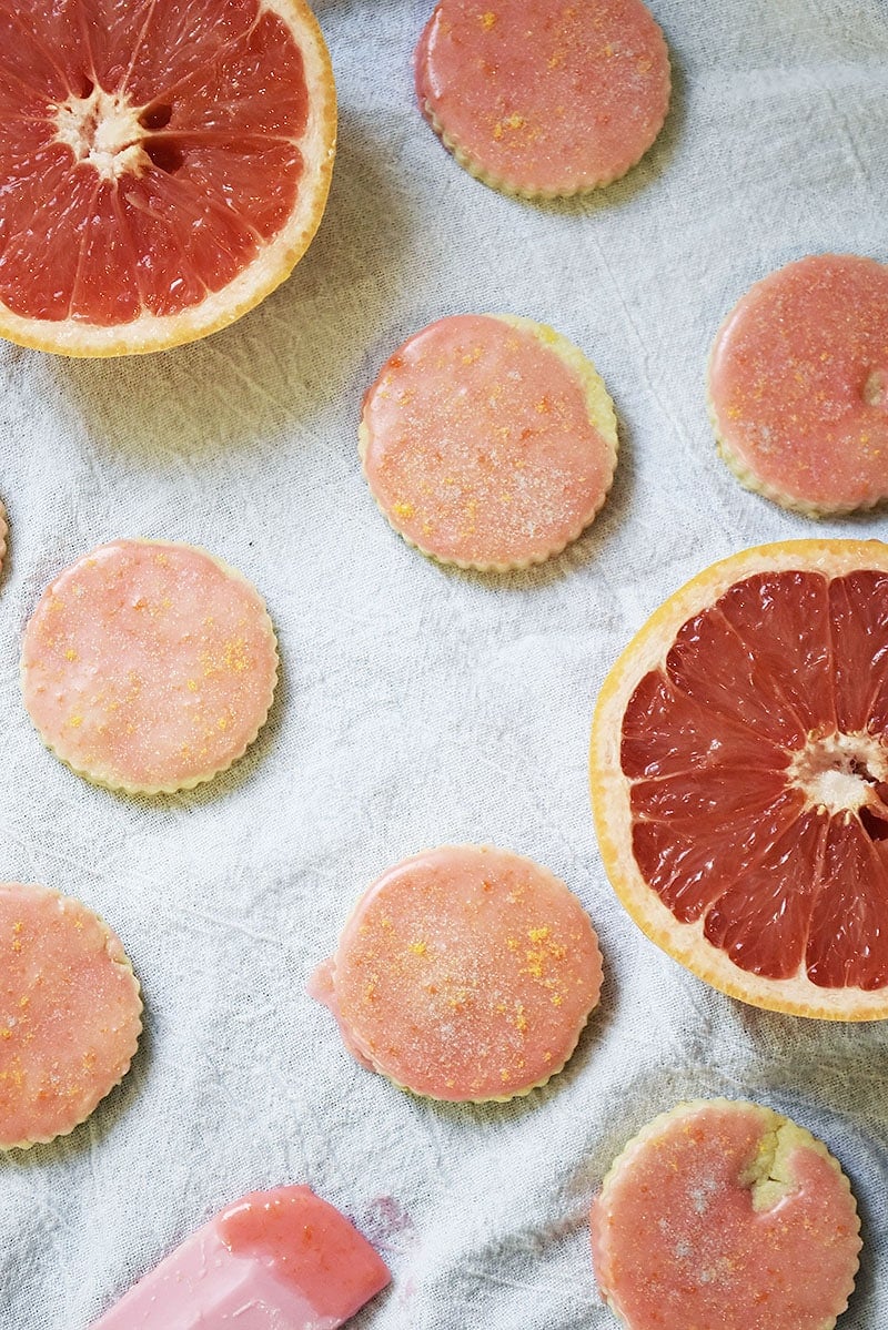 Rosemary Grapefruit Shortbread - diversivore