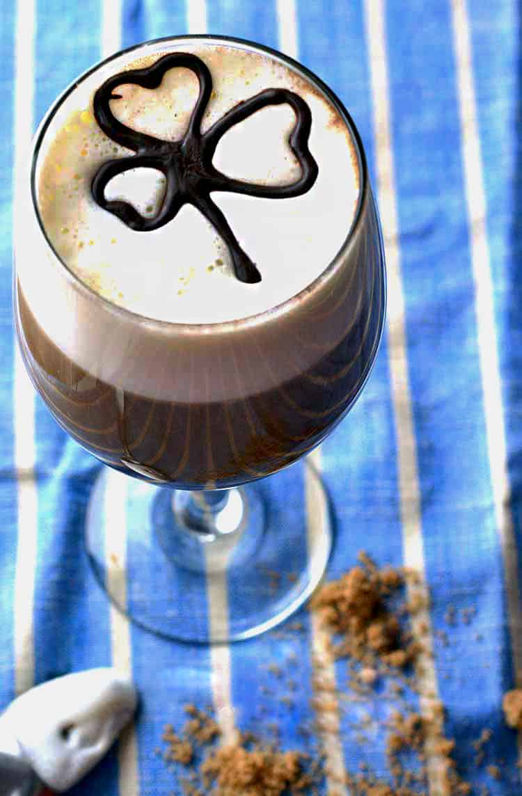 the easiest and BEST Irish coffee recipe