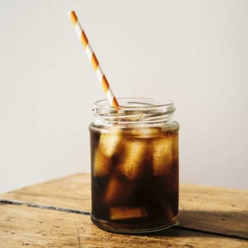 easy homemade cold-brewed iced coffee